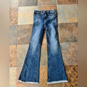 American Eagle Outfitters Women's Dark Blue Jeans